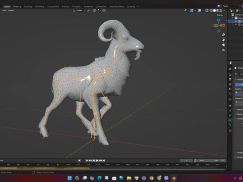 Goat-B3 3D Model