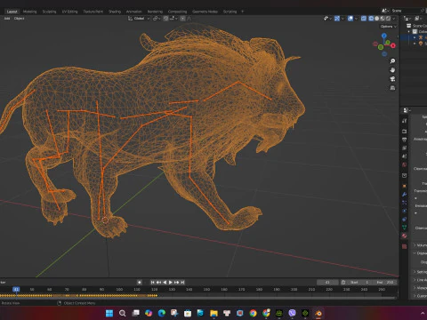 Lion-A1 3D Model