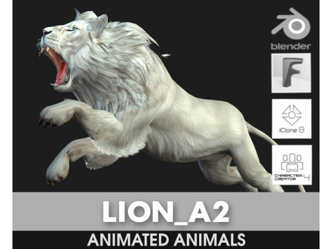 Lion-A2 Modèle 3D