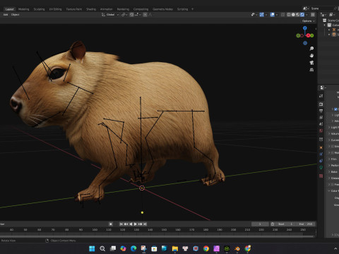 Capybara-A1 3D Model