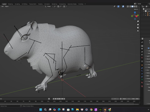 Capybara-A1 3D Model