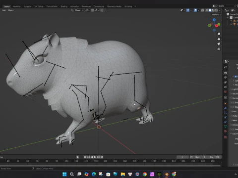 Capibara-A1 Modello 3D
