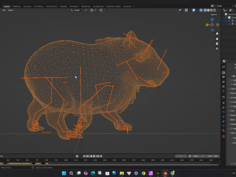 Capibara-A1 Modello 3D