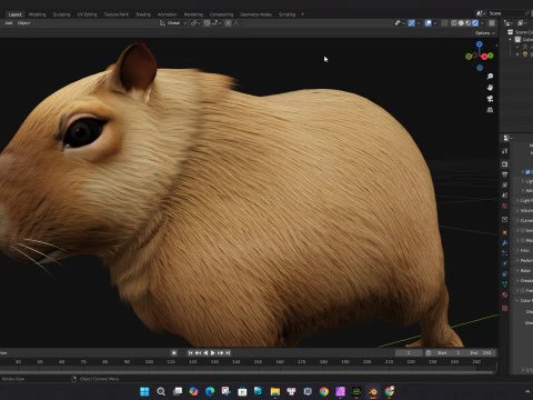 Capibara-A1 Modello 3D