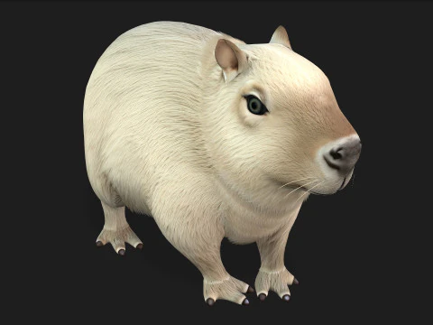 Capibara-A2 Modello 3D