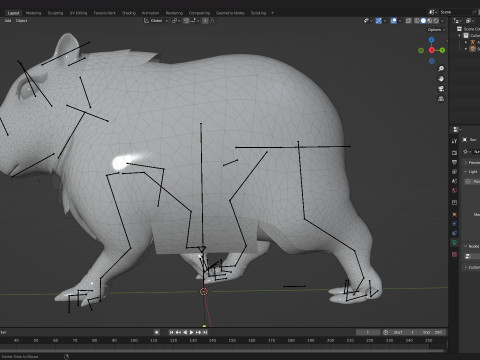 Capybara-A3 3D Modell