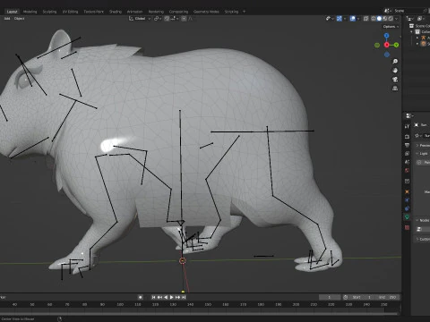 Capybara-A3 3D Model