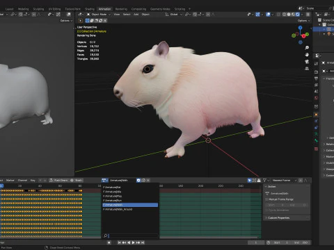 Capybara-A3 3D Model