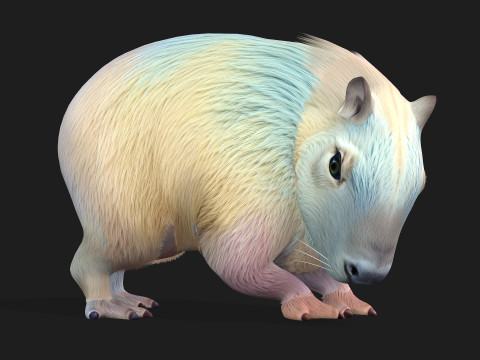 Capivara-A4 Modelo 3D