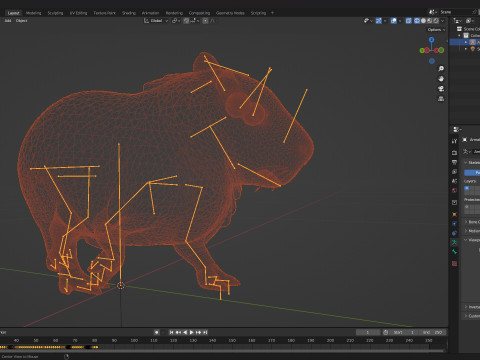 Capivara-A4 Modelo 3D