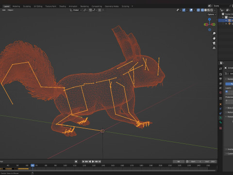 Squirrel-A3 3D Model