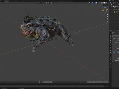 Giang Demon-610 3D Модель