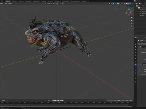 Giang Demon-610 3D Model