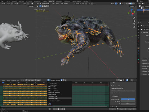 Giang Demon-610 3D Модель