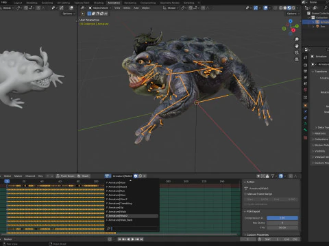 Giang Demon-610 3D Model