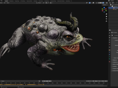 Giang Demon-610 3D Модель