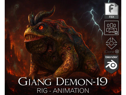 Giang Demone-19 Modello 3D