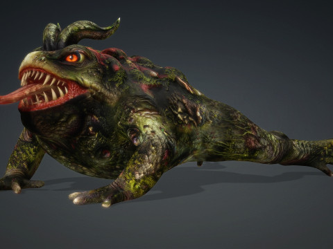 Dem&ocirc;nio Giang-19 Modelo 3D