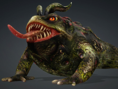 Dem&ocirc;nio Giang-19 Modelo 3D