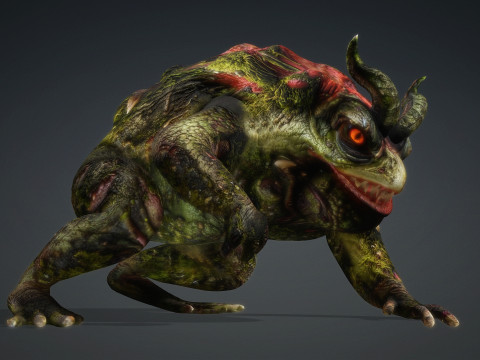 Dem&ocirc;nio Giang-19 Modelo 3D