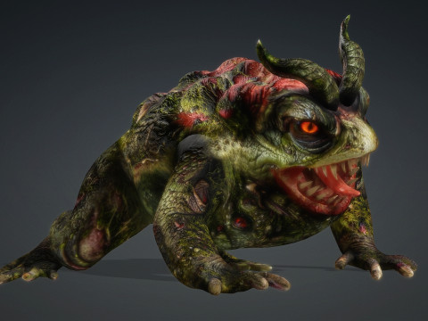 Dem&ocirc;nio Giang-19 Modelo 3D