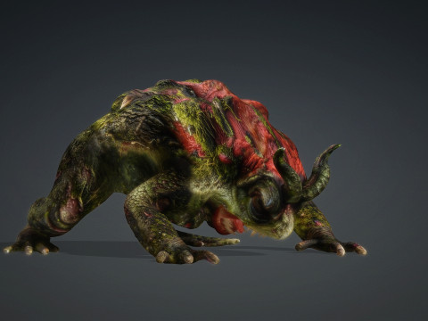 Dem&ocirc;nio Giang-19 Modelo 3D