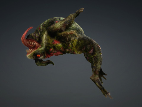 Dem&ocirc;nio Giang-19 Modelo 3D