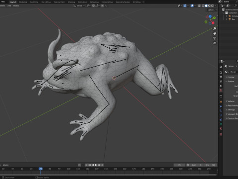 Dem&ocirc;nio Giang-19 Modelo 3D