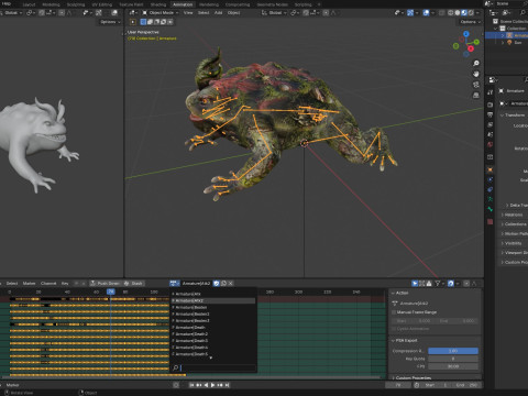 Dem&ocirc;nio Giang-19 Modelo 3D