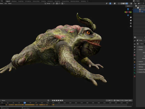 Giang Demon-19 3D Model
