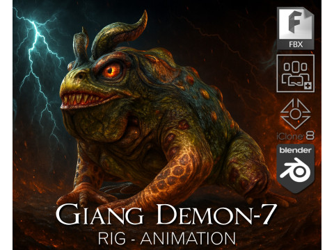 Demônio Giang-7 Modelo 3D