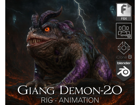 Demônio Giang-20 Modelo 3D