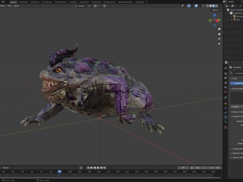 D&eacute;mon Giang-20 Modèle 3D