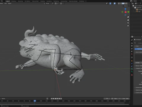 Giang Demon-20 3D Model