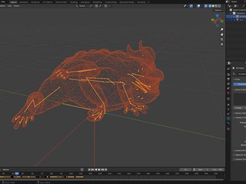 D&eacute;mon Giang-20 Modèle 3D