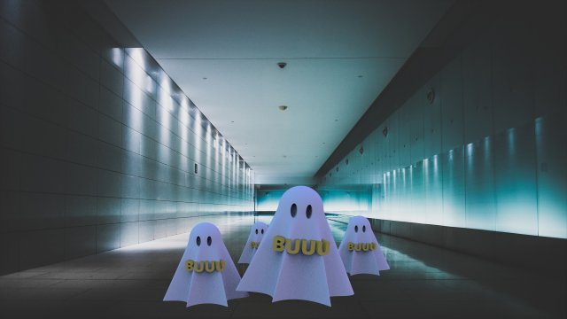 Ghost cute 3D-printmodel .c4d .max .obj .3ds .fbx .stl .blend 