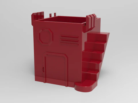 球体支架 3D 打印模型