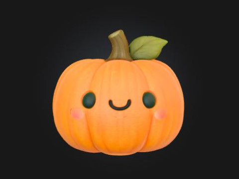 Decoration Pumpkin Pack Halloween Set de Calabazas STL OBJ 3D प्रिंट मॉडल