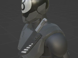 8-Ball Vs Scratch 3D Model