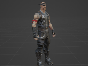 Backbone - Fortnite 3D मॉडल