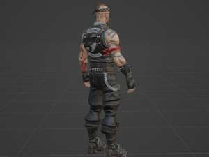 Backbone - Fortnite 3D मॉडल