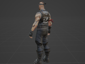 Backbone - Fortnite 3D मॉडल