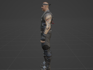 Backbone - Fortnite 3D मॉडल