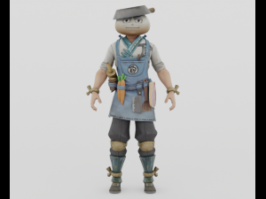 Bao Bro Beef - Fortnite 3D Model