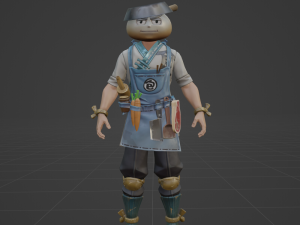 Bao Bro Beef - Fortnite 3D Model