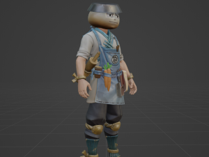 Bao Bro Beef - Fortnite 3D Model