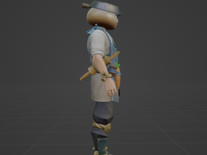 Bao Bro Beef - Fortnite 3D Model