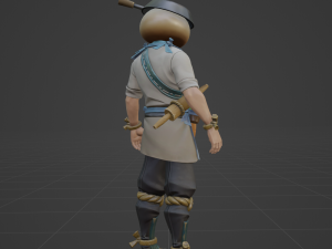 Bao Bro Beef - Fortnite 3D Model