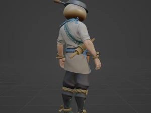 Bao Bro Beef - Fortnite 3D Model