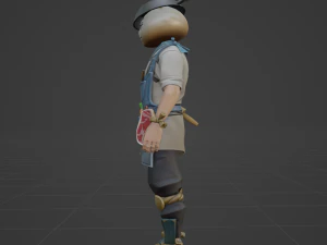 Bao Bro Beef - Fortnite 3D Model